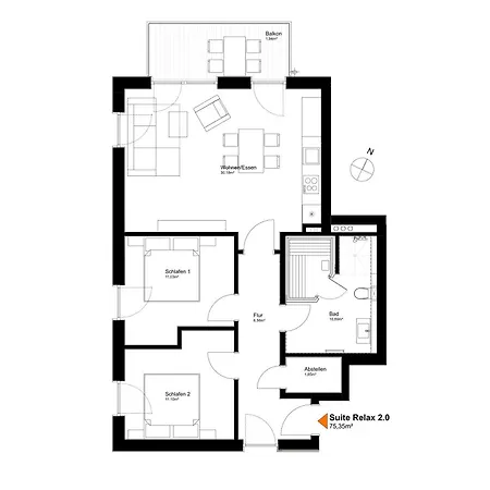 Relax 2,0 - Sonnenweg 46 4 Apartamento *
